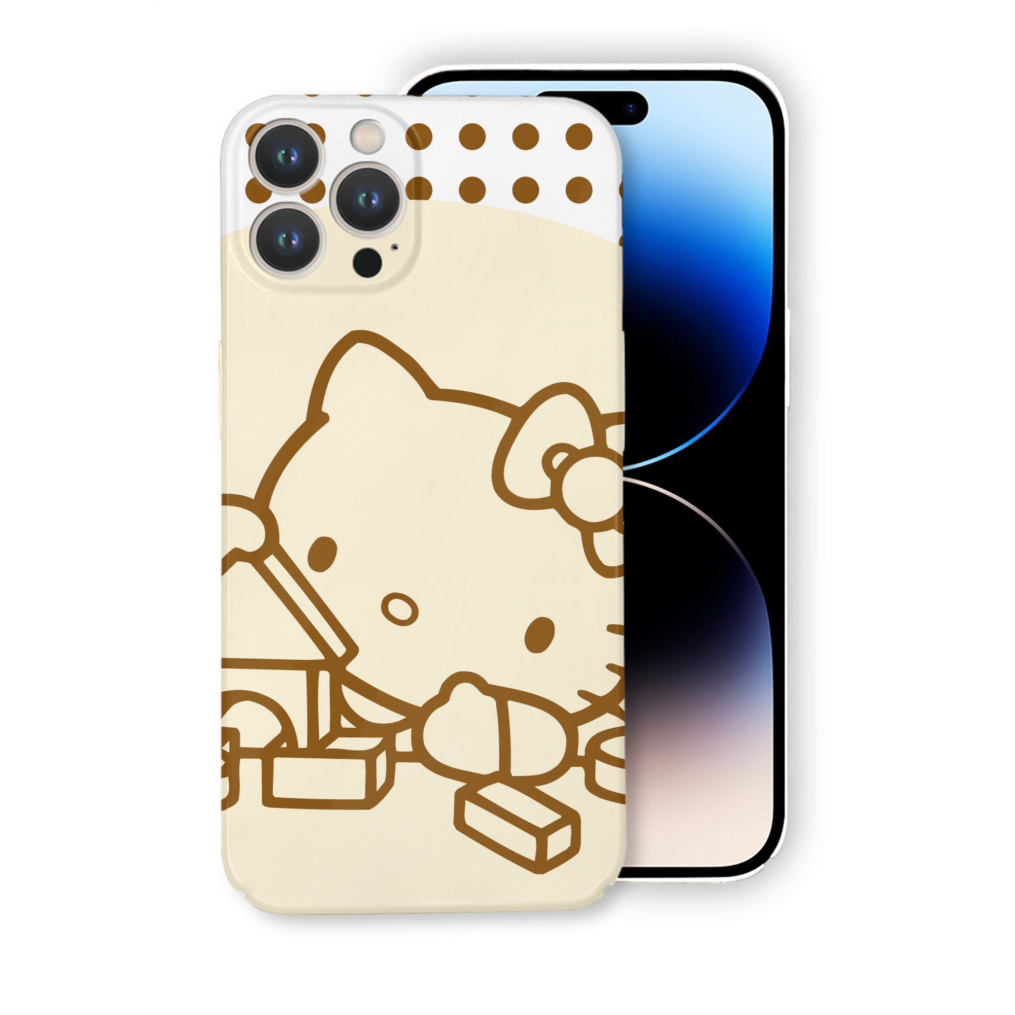 （画像用） Hello Kitty ハローキティ 【iPhone 14シリーズ対応】ハードケース